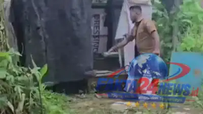 Viral Kadus III Selambo Bakar Gubuk Diduga Sarang Sabu, Polresta Deli Serdang Disorot “Kecolongan