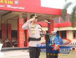 Polres Banyuasin Gelar Apel Pasukan Operasi Patuh Musi 2026