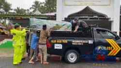 Lewat Program Si Baja, Polsek Muara Pinang Bantu Antar Jenazah Warga ke Pemakaman