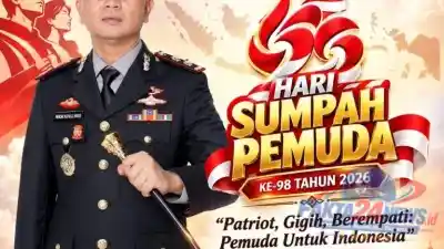 Kapolres Simalungun Ucapkan Selamat Hari Sumpah Pemuda, Polri Tegaskan Hadir Melindungi, Mengayomi, dan Melayani