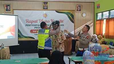 Wali Murid Jadi Sasaran Sosialisasi Ops Patuh Candi 2026 di SMP Negeri 2 Purbalingga
