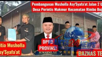 Keterbatasan Dana Pengurus Musholla Asy-Syafa’at di Rimbo Bujang, Supriyadi Harap Bantuan dari Dewan dan Baznas Tebo