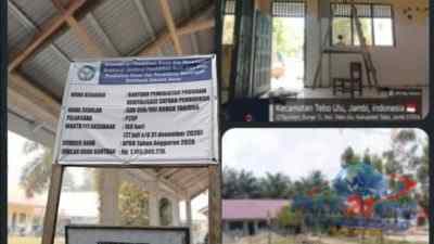 Terkuak! Revitalisasi Rp 1,1 Miliar di SDN 098/VIII Bungo Tanjung Diduga Dikelola Guru P3 Paruh Waktu, P2SP Hanya Formalitas
